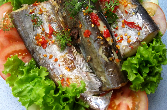 cá leo nướng muói ớt