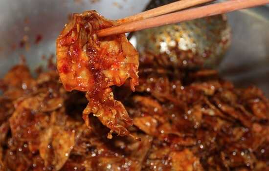 Mực ngào đặc sản Qui nhơn 