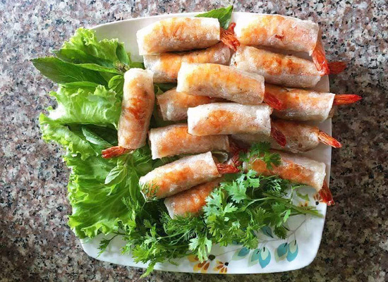 Chả ram tôm đất - Bình Định